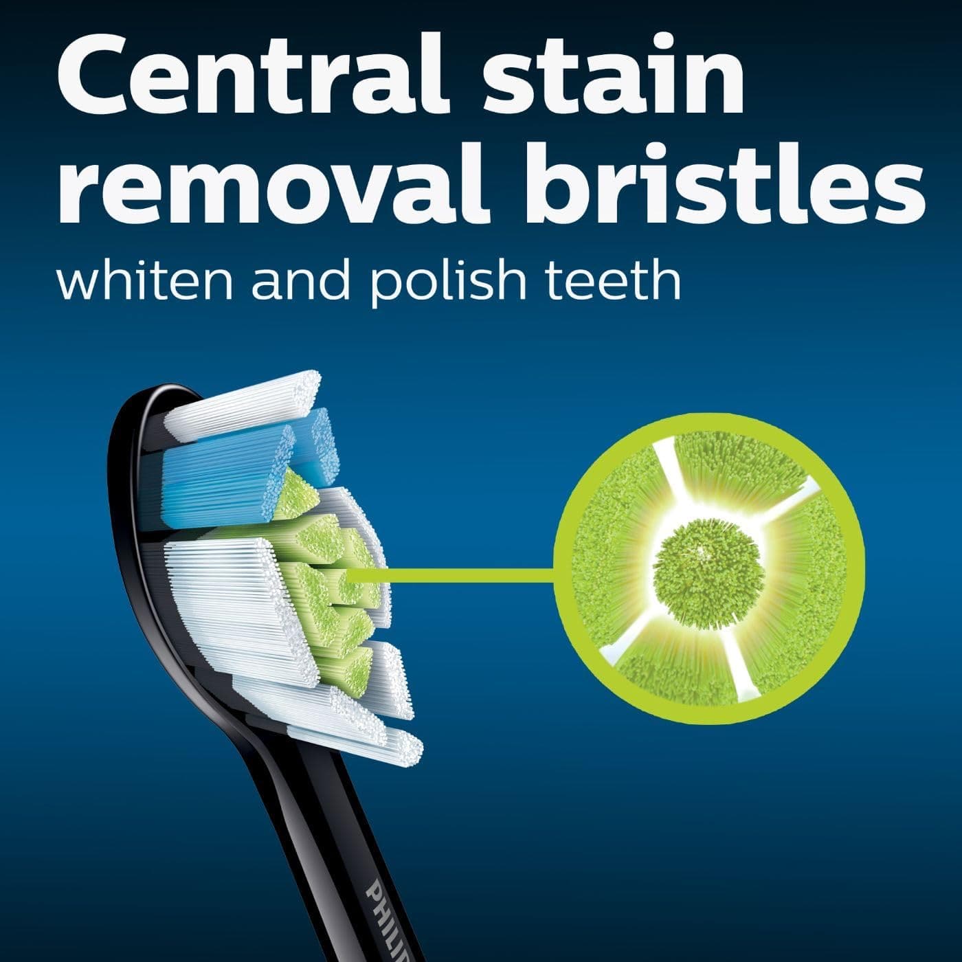 Buy Philips,Genuine Philips Sonicare Diamondclean Replacement Toothbrush Heads, HX6062/95, Brushsync Technology, Black 2-pk - Gadcet UK | UK | London | Scotland | Wales| Near Me | Cheap | Pay In 3 | Health Care